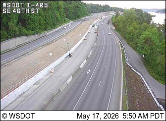 Bellevue: I-405 at MP 9.8: SE 46th St