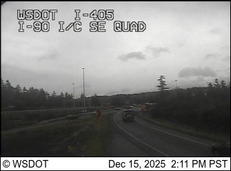 Bellevue: I-405 at MP 11: I-90 Interchange SE Quad