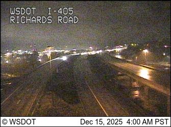 Bellevue: I-405 at MP 11.2: Richards Rd