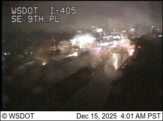Bellevue › North: I-405 at MP 12.6: SE 9th Pl