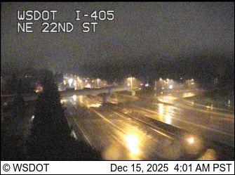 Bellevue: I-405 at MP 14.6: NE 22nd St