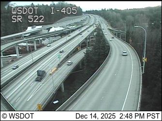 Bothell: I-405 at MP 23.6: SR 522 Interchange