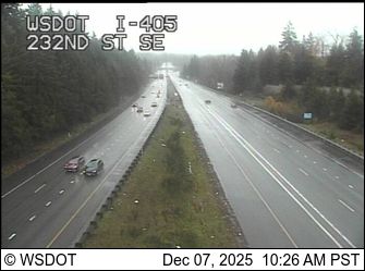 Litchfield Park: I-405 at MP 25.9: 232nd St SE