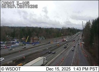 Bothell: I-405 at MP 26.6: SR 527, Westside