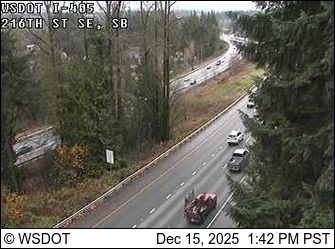 Brier: I-405 at MP 27.4: 216th St SE