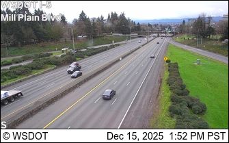 Vancouver: I-5 at MP 1.1: Mill Plain Blvd