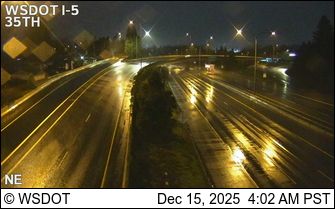 Vancouver: I-5 at MP 2.1: 35th St