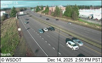Battle Ground: I-5 at MP 4.9: 86th St