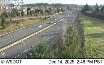 Battle Ground: I-5 at MP 7.3: 134th St