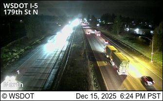 Baker: I-5 at MP 9.7: N of 179th St