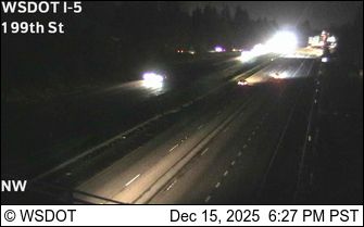 Baker: I-5 at MP 10.8: 199th St