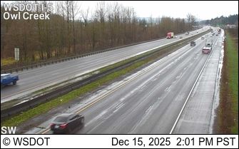 Longview: I-5 at MP 35.8: Owl Creek