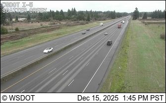 Olympia: I-5 at MP 91.2: Scatter Creek