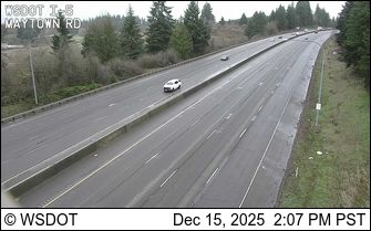 Olympia: I-5 at MP 95.2: Maytown