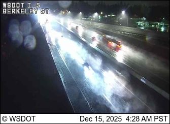 Lakewood: I-5 at MP 122.6: Berkeley St