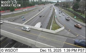 Lakewood › North: I-5 at MP 123.5: Murray Rd SW