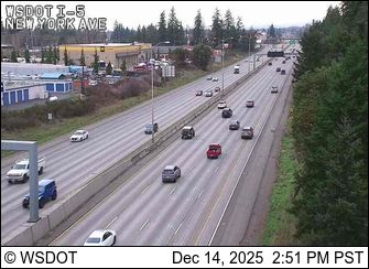 Lakewood: I-5 at MP 125.2: New York Ave