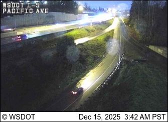 Tacoma: I-5 at MP 133.6: Pacific Ave