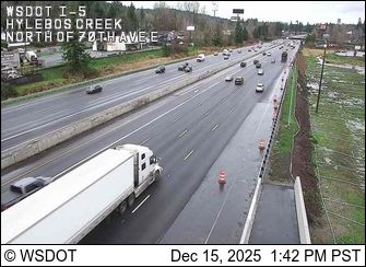 Edgewood › North: I-5 at MP 138.7: North of 70th Ave