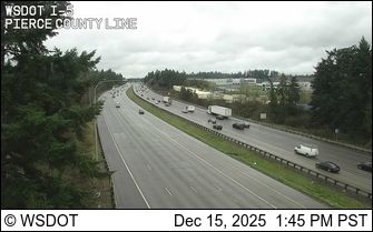 Edgewood: I-5 at MP 139.5: Pierce Co Line