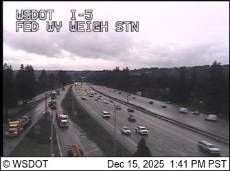 Pacific: I-5 at MP 140.6: Weigh Station