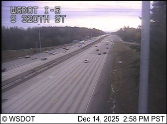 Federal Way: I-5 at MP 143.7: S 320th St