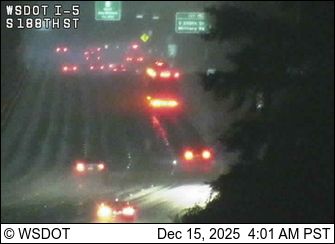 Burien: I-5 at MP 152.3: S 188th St