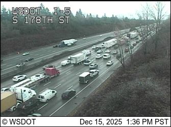 Burien: I-5 at MP 153.1: S 178th St