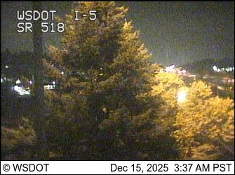 Burien: I-5 at MP 154.5: SR 518 Interchange