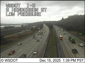 Seattle: I-5 at MP 159.2: S Henderson St