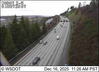 Seattle: I-5 at MP 160: S Austin St