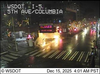 Seattle: I-5 at MP 165.4: 5th Ave/Columbia