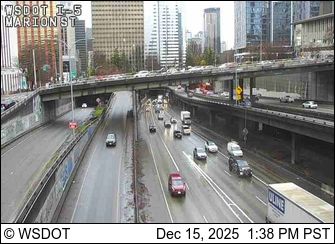 Seattle: I-5 at MP 165.5: Marion St