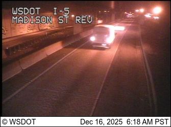 Seattle: I-5 at MP 165.5: Madison St Express Lanes