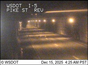 Seattle: I-5 at MP 166: Pike St Express Lanes