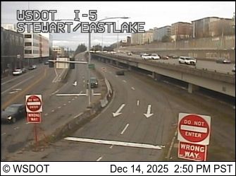 Seattle: I-5 at MP 166.4: Stewart/Eastlake Ramp