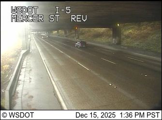 Seattle: I-5 at MP 166.7: Mercer St Express Lanes