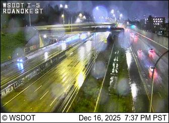 Seattle: I-5 at MP 168: Roanoke St