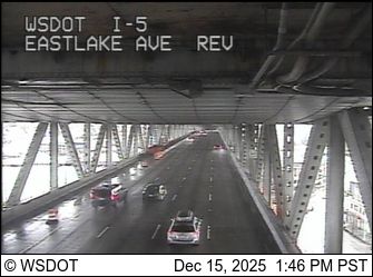 Seattle: I-5 at MP 168.5: Eastlake Ave Express Lanes