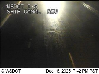 Wallingford: I-5 at MP 168.8: Ship Canal Express Lanes