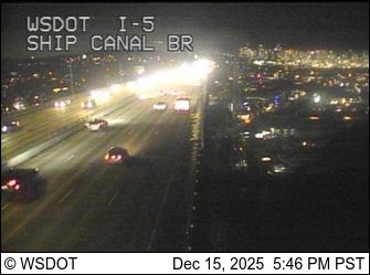 Wallingford: I-5 at MP 168.8: Ship Canal Bridge