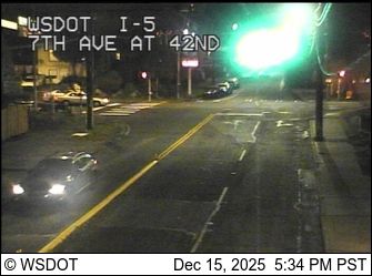 Wallingford: I-5 at MP 169: 7th Ave & 42nd