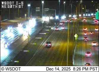 Meridian: I-5 at MP 169.6: NE 50th St