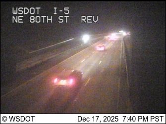 Green Lake Station: I-5 at MP 171.2: NE 80th St Express Lanes