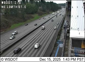 Seattle: I-5 at MP 173.8: NE 130th St