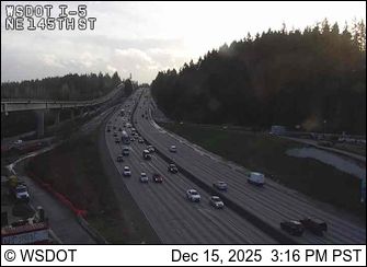 Shoreline: I-5 at MP 174.6: NE 145th St