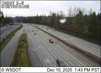 Shoreline: I-5 at MP 175.5: N Metro Base