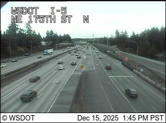Shoreline: I-5 at MP 176.2: NE 175th St, NB