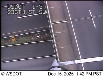 Mountlake Terrace: I-5 at MP 178.2: 236th St SW