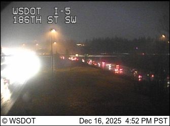Brier: I-5 at MP 182.5: 186th St SW